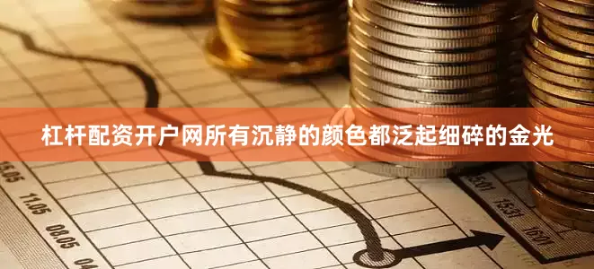 杠杆配资开户网所有沉静的颜色都泛起细碎的金光